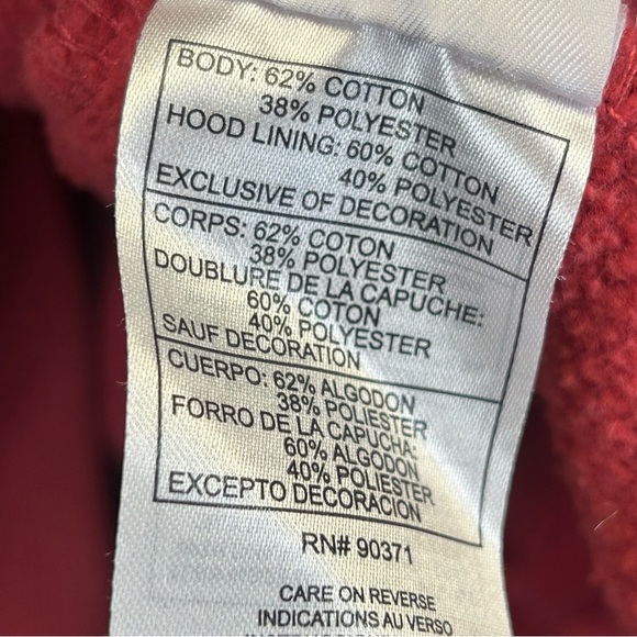 Camp David Red Hoodie Kansas City Boulevard Brewing Co. S Local Beer Football - Picture 7 of 10